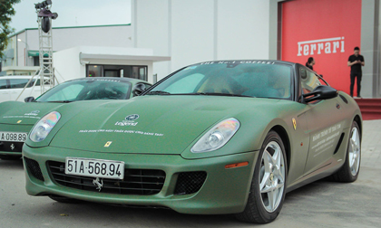 Ngắm Ferrari 599 GTB duy nhất Việt Nam của ông Đặng Lê Nguyên Vũ