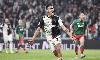 Dybala ghi bàn hộ Ronaldo, Juventus thắng ngược trên sân nhà