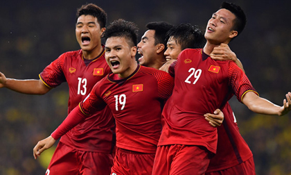 Bảng xếp hạng FIFA tháng 10/2019: Việt Nam hơn Thái Lan 12 bậc