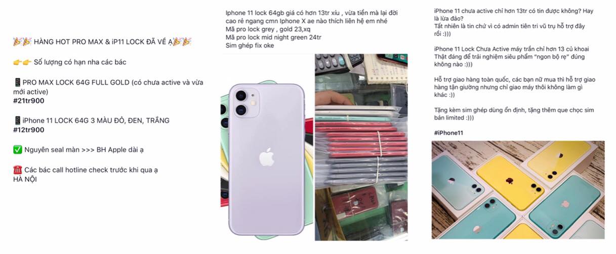 iPhone 11 khóa mạng giá dưới 13 triệu gây bão thị trường - 1