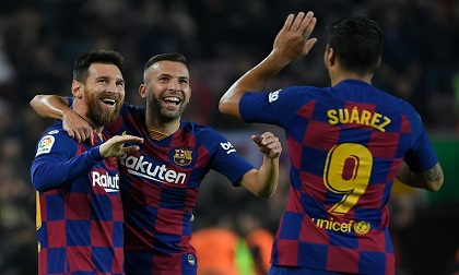 Messi rực sáng, Barca trở lại ngôi đầu La Liga