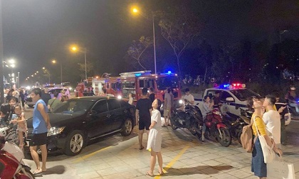 Cháy tủ điện ở chung cư The Park Residence, cư dân sơ tán trong đêm