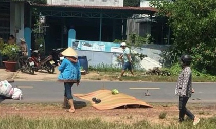 Bình Dương: Chạy xe máy tông trúng bò thả rông, chồng chết, vợ nguy kịch