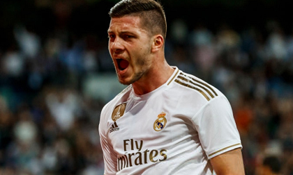 Luka Jovic 'mở tài khoản', Real Madrid vùi dập đối thủ để áp sát ngôi đầu của Barca