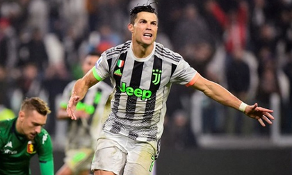 Ronaldo ghi bàn ở phút bù giờ giúp Juventus đòi lại ngôi đầu từ tay Inter Milan