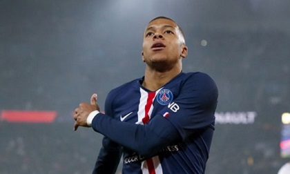 Mbappe nổ súng, PSG vẫn thua sốc đội bét bảng