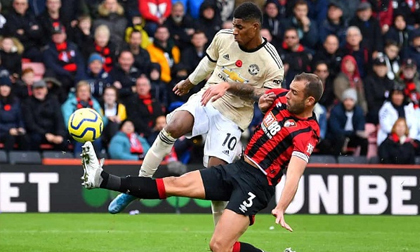 MU trở lại mặt đất với trận thua sốc trên sân Bournemouth