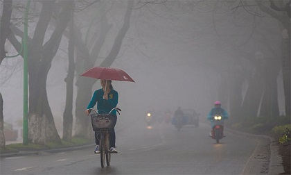 Dự báo thời tiết ngày 19/12: Ảnh hưởng của không khí lạnh, Bắc Bộ chuyển mưa rét