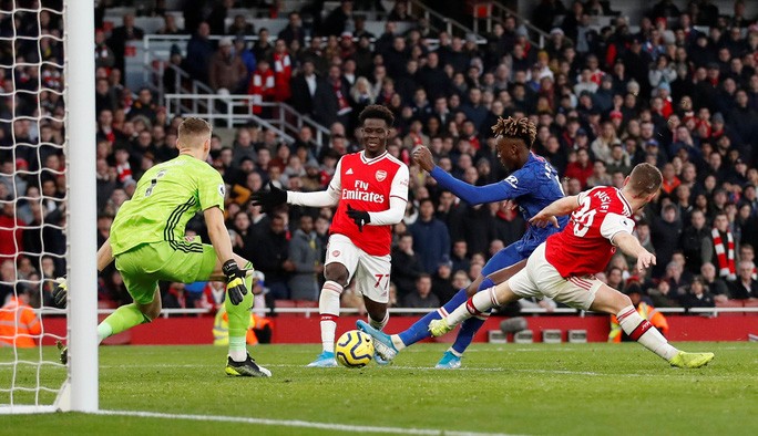 4 phút điên rồ, Arsenal gục ngã sân nhà trước Chelsea - Ảnh 5.