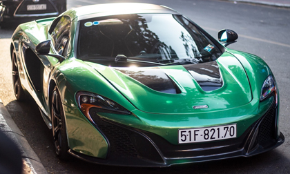 McLaren 650S Spider của chồng Diệp Lâm Anh đổi màu độc
