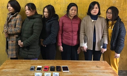 Triệt phá đường dây lô đề quy mô là nữ giới tại Hà Tĩnh