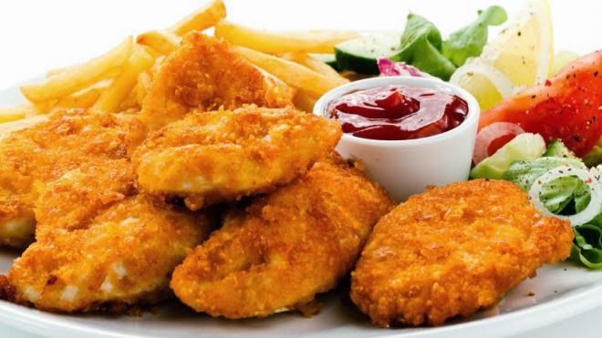 Không cho bé ăn nhiều thực phẩm chiên rán