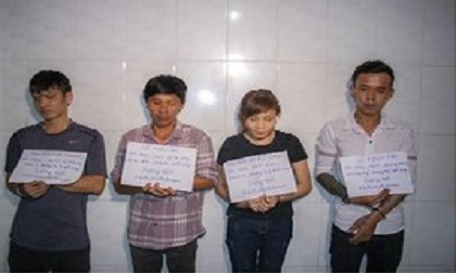 Người phụ nữ say ma túy trong phòng trọ cùng 3 nam thanh niên