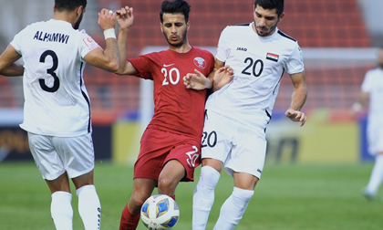 Hàng thủ sai lầm khiến U23 Qatar rơi chiến thắng ở phút bù giờ