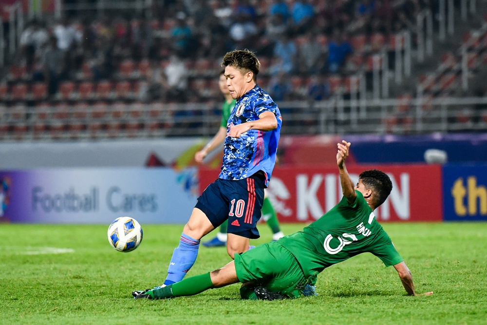 Cau thu Man City khong the giup U23 Nhat Ban thoat thua tran ra quan hinh anh 1 japan.jpg