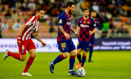 Messi ghi bàn, Barca vẫn thua ngược 2-3 trước Atletico