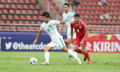 U23 Bahrain 2-2 Iraq: Bất ngờ tại sân Thammasat