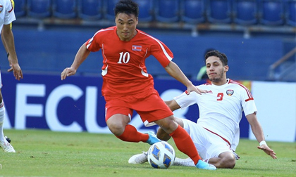 U23 Triều Tiên bị loại sau trận thua 0-2 trước UAE