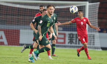 Hòa Bahrain 1-1, U23 Australia vào tứ kết châu Á cùng Thái Lan