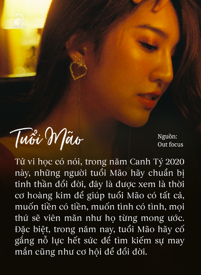 '. Năm 2020 ai khổ thì khổ, 3 con giáp này mở mắt trái thấy thần tài, mở mắt phải nhìn quý nhân, cả năm tình tiền thăng hoa viên mãn .'
