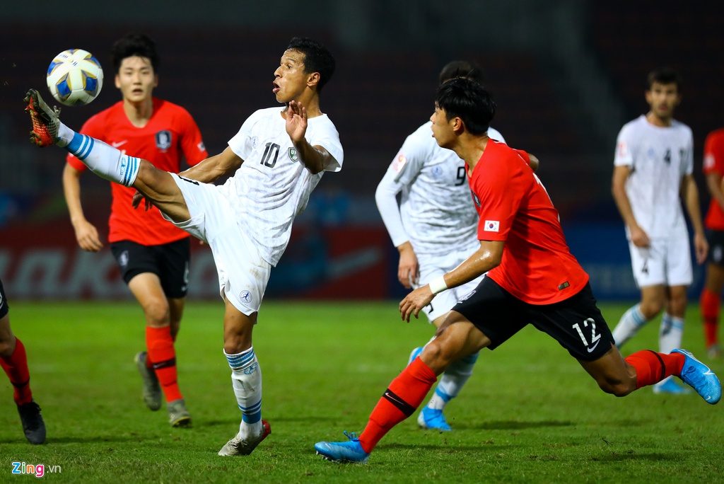 U23 Han Quoc tra mon no da vay Uzbekistan 2 nam truoc hinh anh 5 U23_Han_Quoc_vs_Trieu_Tien_5_zing.jpg