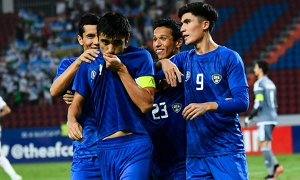 Đè bẹp UAE 5-1, U23 Uzbekistan giành quyền vào bán kết châu Á