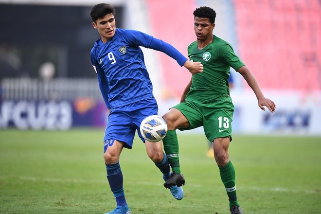U23 Saudi Arabia chơi cực kỳ chắc chắn trước nhà ĐKVĐ giải đấu.