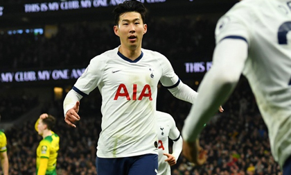 Son Heung-min tỏa sáng để giúp Tottenham thắng chật vật