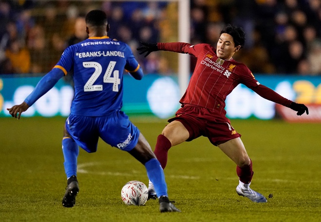 Minamino gay that vong, Liverpool dut chuoi tran thang hinh anh 10 2020_01_26T181718Z_94991513_RC2UNE9QDK02_RTRMADP_3_SOCCER_ENGLAND_SHT_LIV_REPORT.JPG