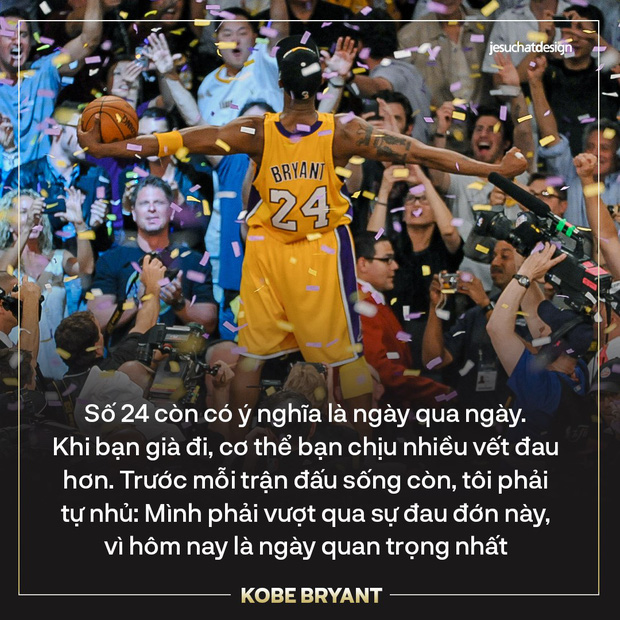 '. Ra đi ở tuổi 41 sau tai nạn trực thăng thảm khốc, đây là 5 câu nói truyền cảm hứng nhất mà huyền thoại Kobe Bryant gửi lại thế giới .'
