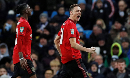Đánh bại Man City, MU vẫn chia tay League Cup