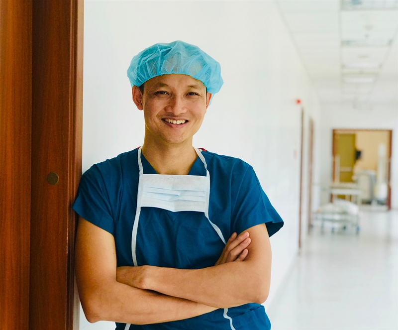 Bác sĩ Trần Quốc Khánh, Bệnh viện Hữu nghị Việt Đức