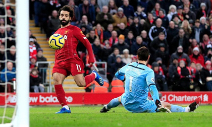 Liverpool tạo cách biệt điểm số chưa từng có ở Ngoại hạng Anh