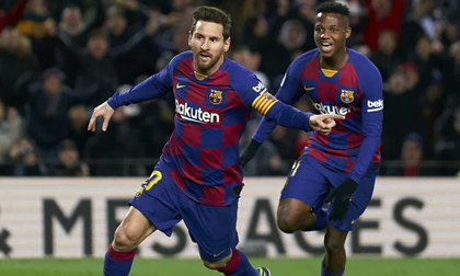 Show diễn của Messi và Fati mang 3 điểm về cho Barca