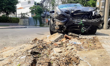 Lái xe Mercedes gây tai nạn kinh hoàng gần sân bay dương tính với ma tuý