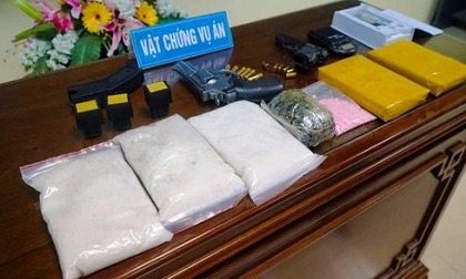 Triệt phá tụ điểm bán ma túy, thu giữ 3 khẩu súng và đạn ở Nam Định
