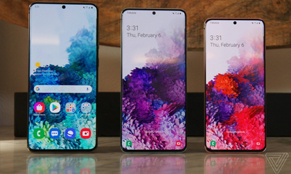 Samsung ra mắt bộ ba Galaxy S20 - camera zoom 100X, quay video 8K