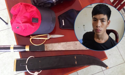 Vừa mãn hạn tù, thanh niên 19 tuổi tiếp tục mang dao cướp tài sản, định hiếp dâm gia chủ