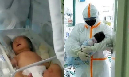 Bé gái 17 ngày tuổi nhiễm virus corona tự khỏi bệnh