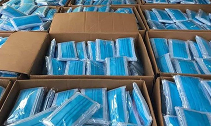 Thu giữ gần 80.000 chiếc khẩu trang y tế chưa đủ điều kiện lưu hành