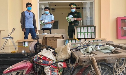 9X ngoại quốc vận chuyển trái phép 20.000 khẩu trang y tế