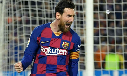 Messi tỏa sáng đưa Barca chiếm ngôi đầu của Real