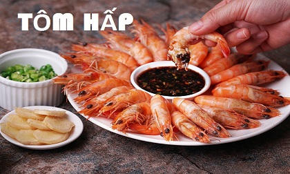 Hấp tôm không cần dùng rượu và gừng: Cứ thêm 1 quả chanh vào là vừa tươi ngon lại tăng thêm dinh dưỡng