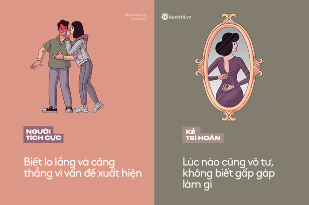 '. Đây chính là những khác nhau dễ thấy nhất giữa người làm việc hiệu quả và kẻ lúc nào cũng thích trì hoãn .'