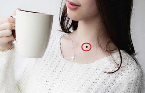 Nốt ruồi ở yết hầu hút lộc
