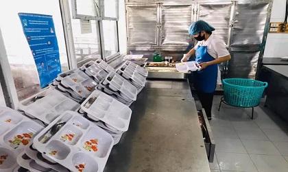 Công ty có 15 ca mắc Covid-19 cung cấp cả suất ăn cho Bệnh viện Nội tiết Trung ương