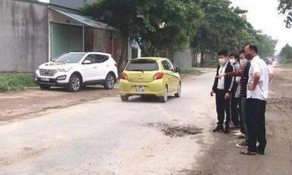 Nữ công nhân bị xe bồn tông tử vong ở Hải Dương