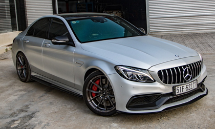 Mercedes-AMG C 63 S từng của Cường Đô La tái xuất với diện mạo mới