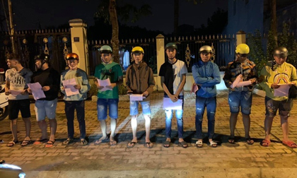 Gần 100 thanh niên đua xe gây náo loạn Bình Dương