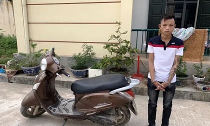 Bắt giữ 'siêu trộm' chuyên cuỗm xe máy ở TP Đồng Hới